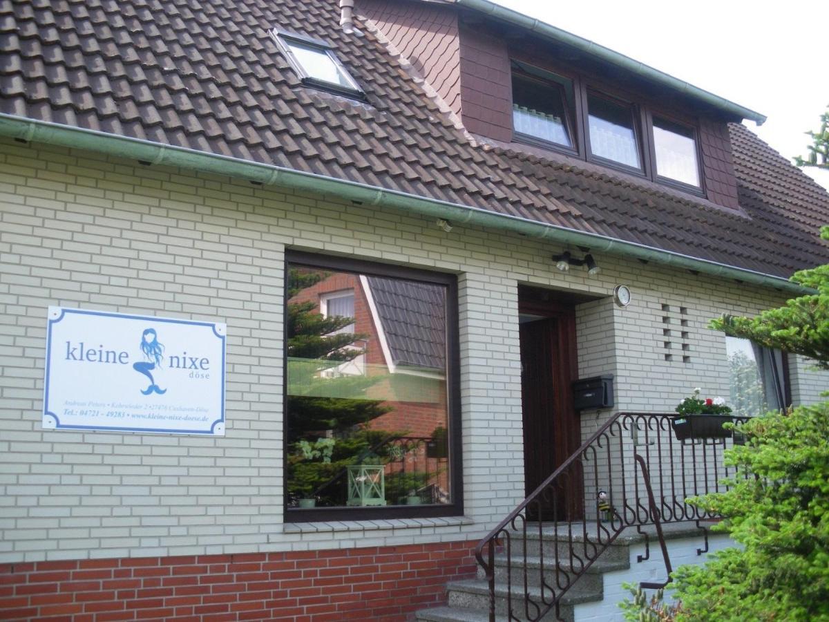 Ferienwohnung Kleine Nixe Kleine Brise Cuxhaven Exterior foto